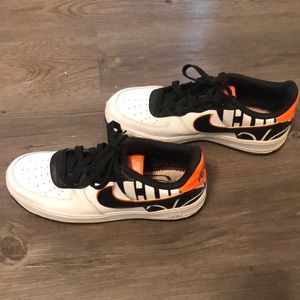 Nike Air Force 1’07 LV8 ‘White Black’ Mens Sneakers